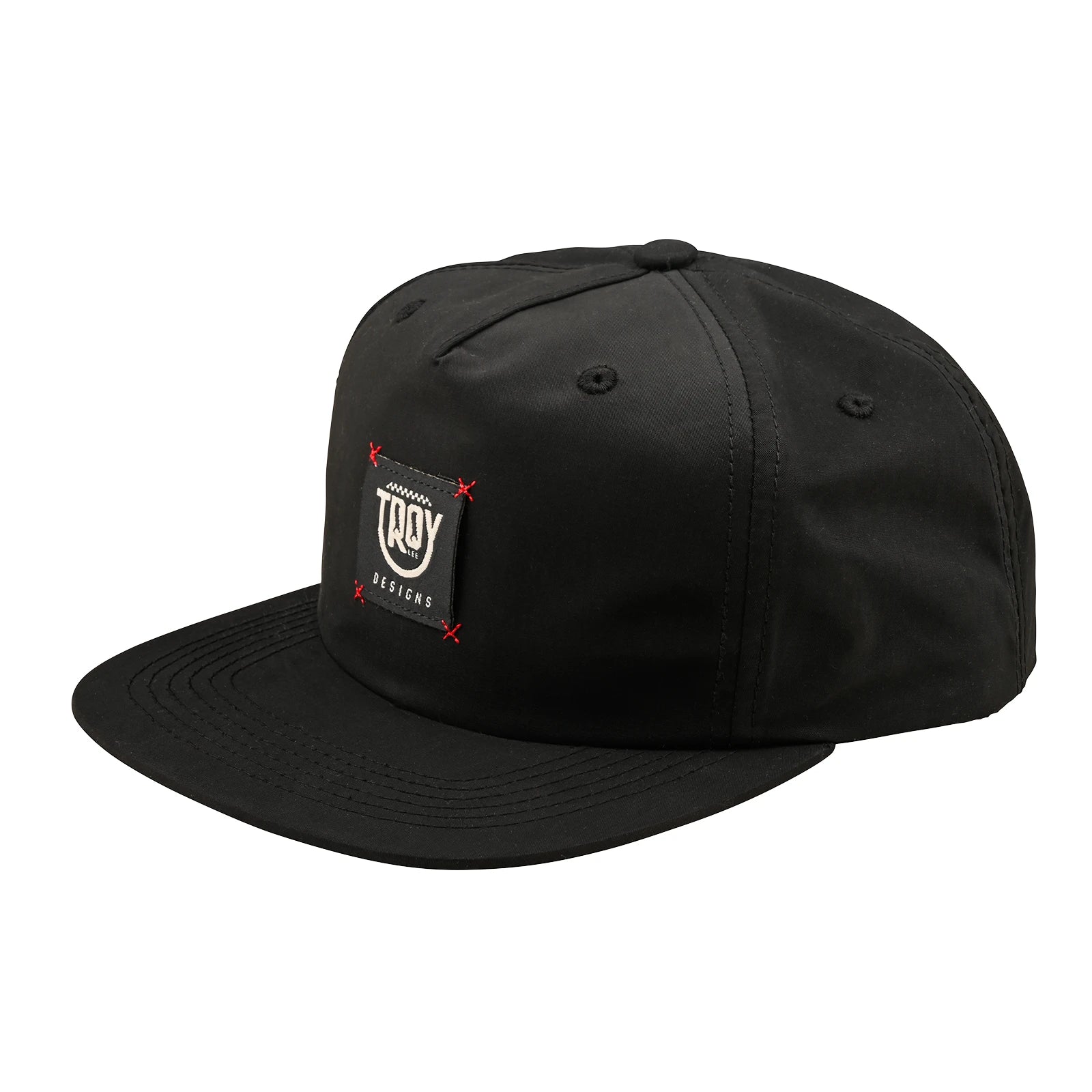 Troy Lee Designs Unstructured Snapback Cap Smiley - Liquid-Life #Wähle Deine Farbe_black