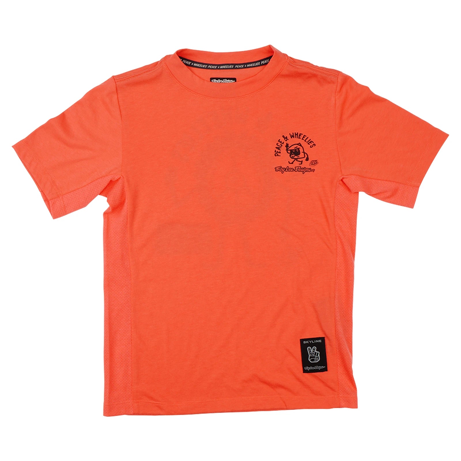 Troy Lee Designs Youth Skyline Ride SS Tee P&W - Liquid-Life #Wähle Deine Farbe_melon