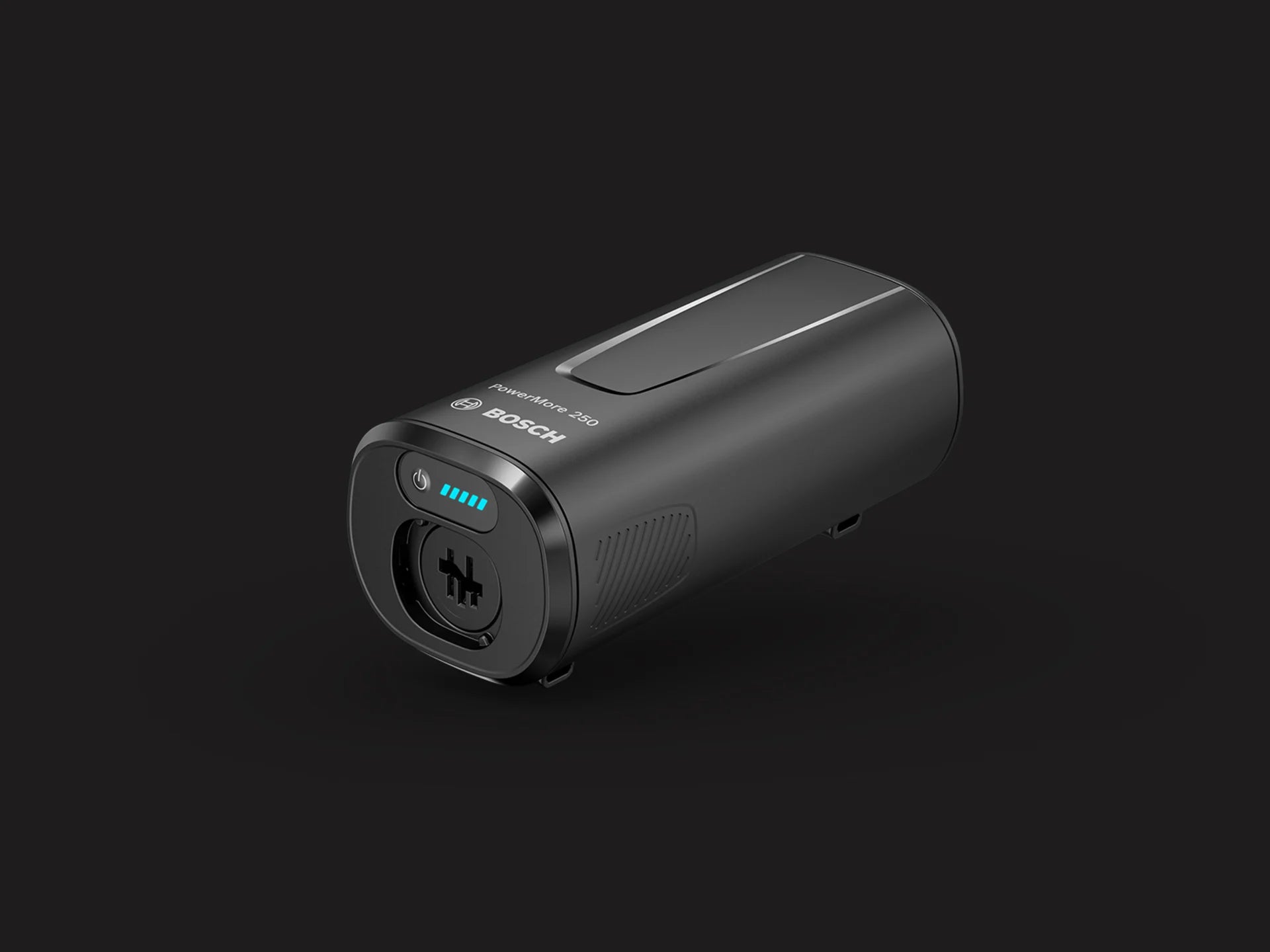 Bosch PowerMore 250 E-Bike-Akku, schwarz, mit Ladeanzeige, geeignet für Elektrofahrräder, Trek Rail Kompatibilität.