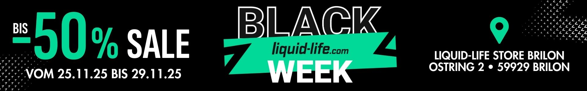 Liquid-Life Black Weeks Store angebote