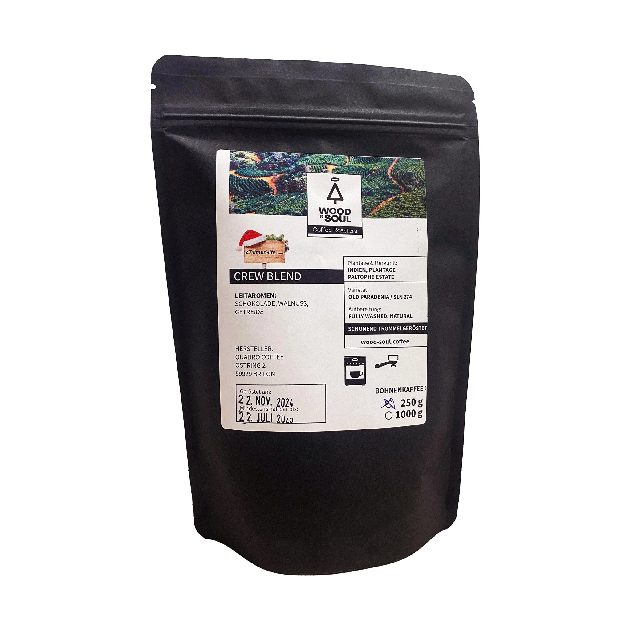 Wood & Soul Coffee Crew Blend 250g