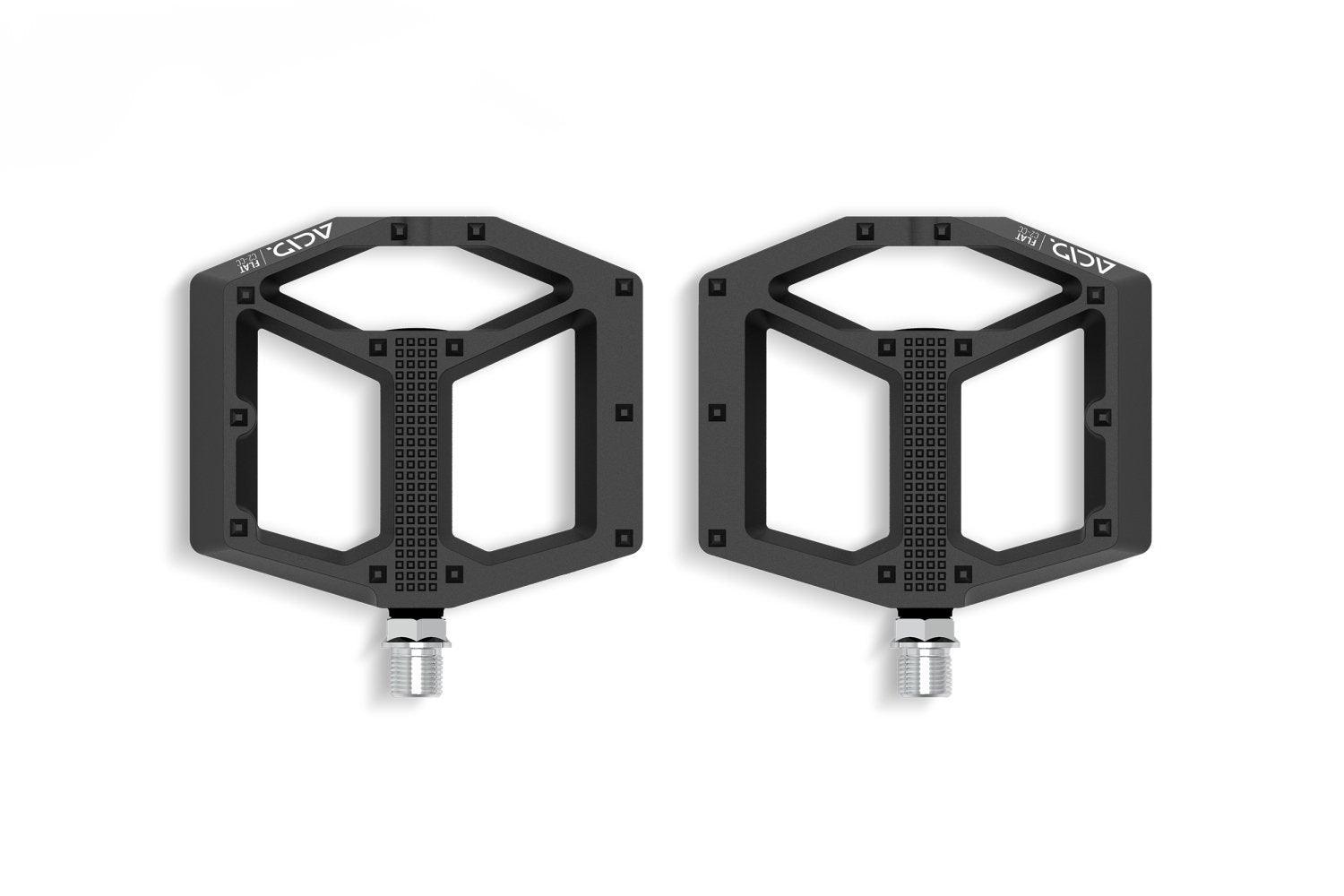 Acid Pedale FLAT C2-CC - Liquid-Life #Wähle Deine Farbe_Black