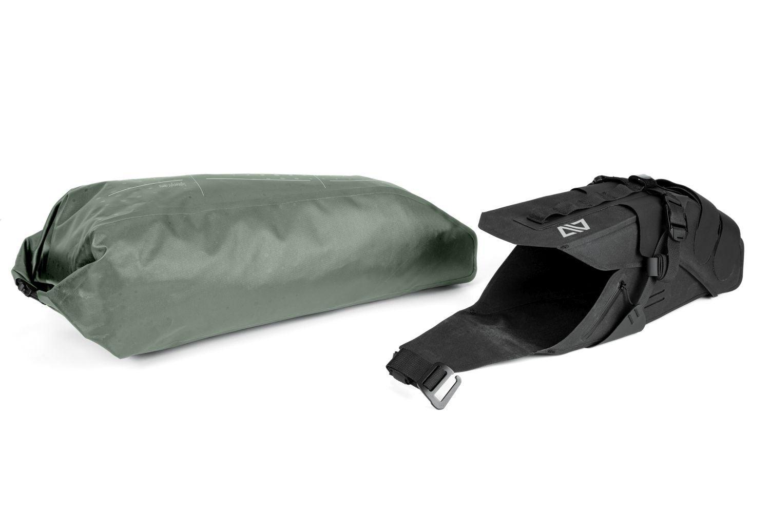 Acid Satteltasche PACK PRO 15 - Liquid-Life #Wähle Deine Farbe_Schwarz/Grün