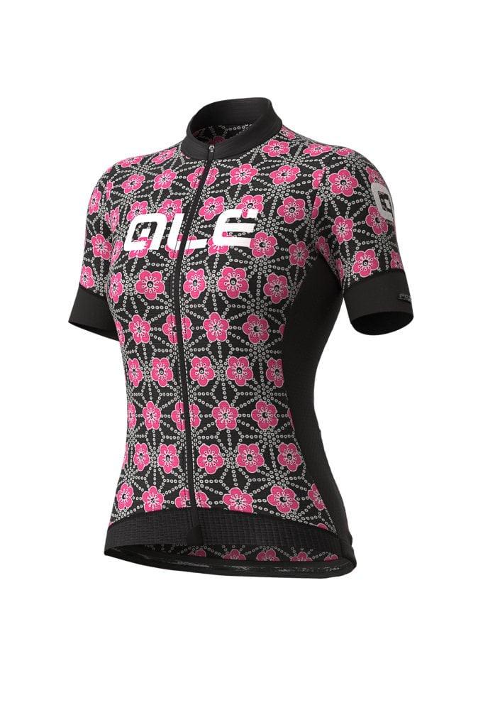 Alé Garda Lady Jersey SS - Liquid-Life #Wähle Deine Farbe_Black-Fluo Pnk