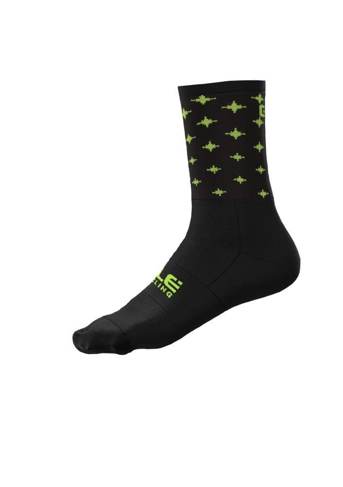 Alé Stars Socks - Liquid-Life #Wähle Deine Farbe_Black-Fluo Yellow
