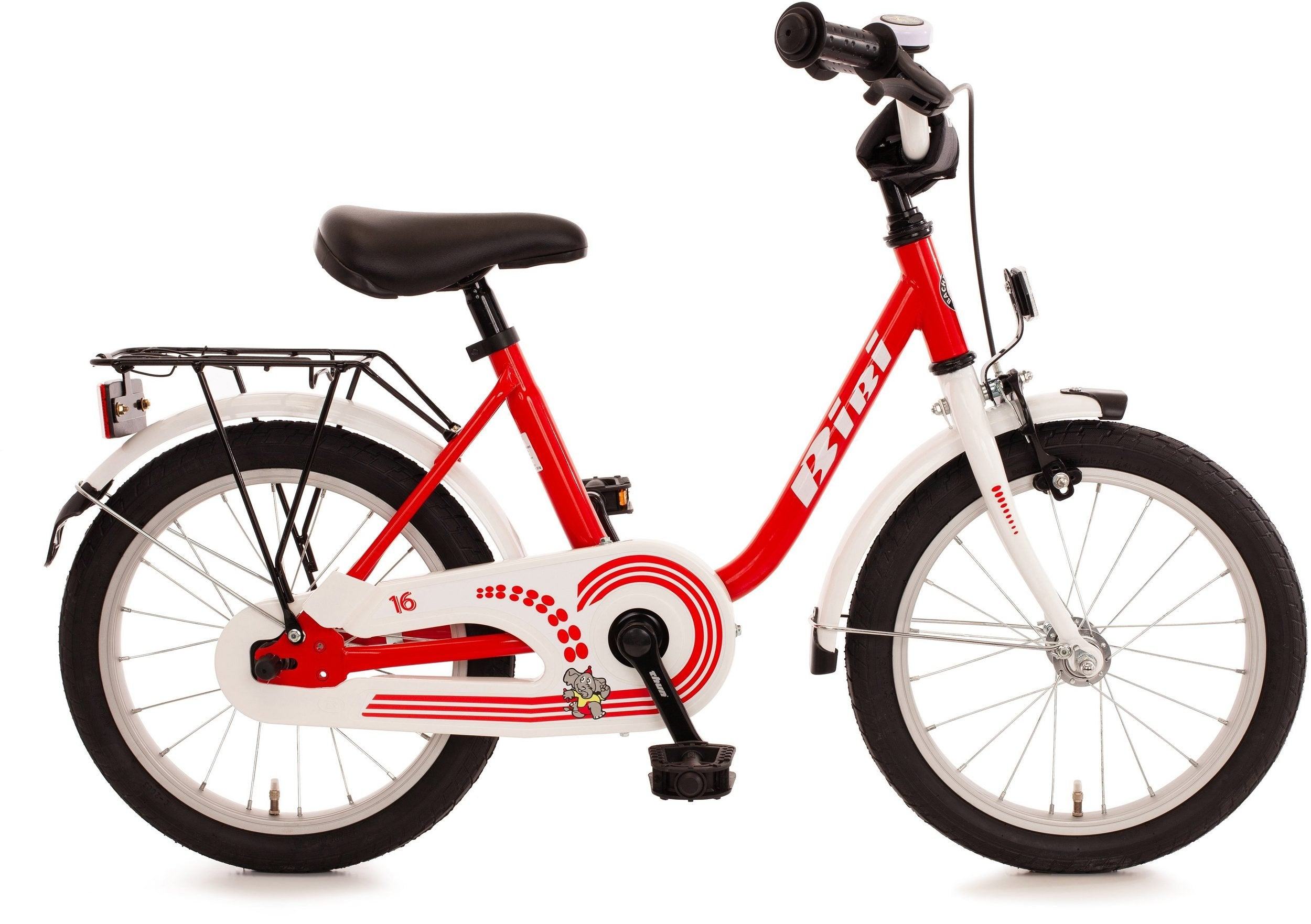 Bachtenkirch Kinderfahrrad BiBi 16" rot/weiß 2022 - Liquid-Life