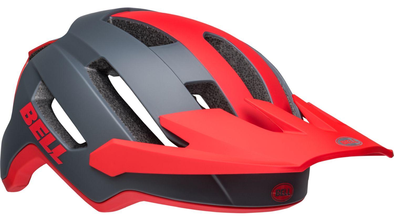 Bell 4FORTY Air MIPS - Liquid-Life #Wähle Deine Farbe_Matte Gray/Red