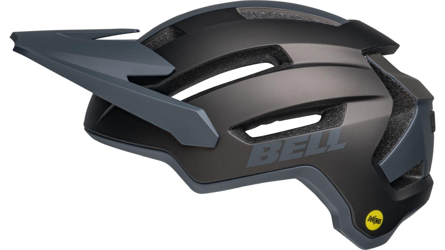Bell 4FORTY Air MIPS - Liquid-Life #Wähle Deine Farbe_Matte Titanium/Charcoal