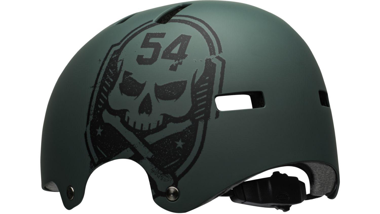 Bell LOCAL - Liquid-Life #Wähle Deine Farbe_Matte Green/Black Skull