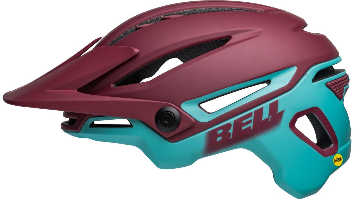 Bell Sixer MIPS - Liquid-Life #Wähle Deine Farbe_Matte Brick Red/Ocean