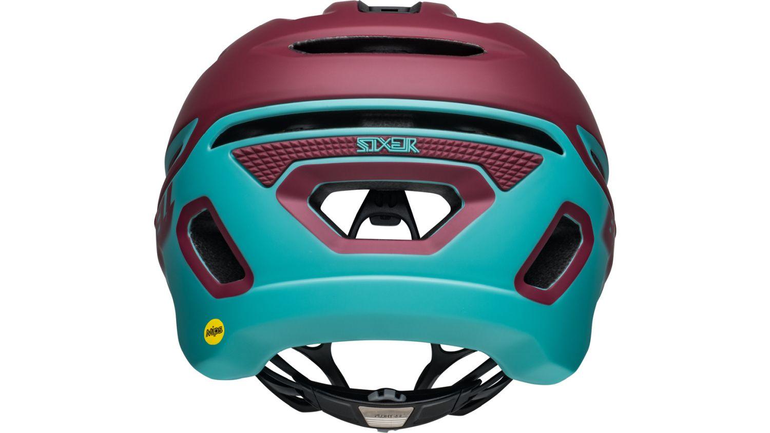 Bell Sixer MIPS - Liquid-Life #Wähle Deine Farbe_Matte Brick Red/Ocean