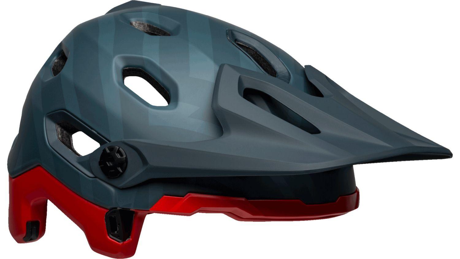 Bell SUPER DH Spherical - Liquid-Life #Wähle Deine Farbe_Prime Matte Blue/Crimson