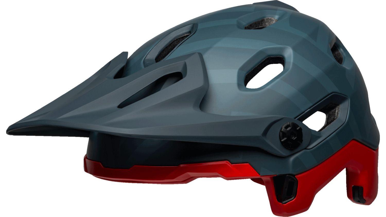 Bell SUPER DH Spherical - Liquid-Life #Wähle Deine Farbe_Prime Matte Blue/Crimson