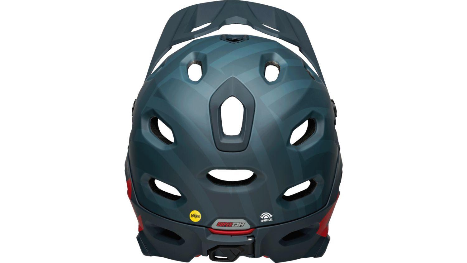 Bell SUPER DH Spherical - Liquid-Life #Wähle Deine Farbe_Prime Matte Blue/Crimson