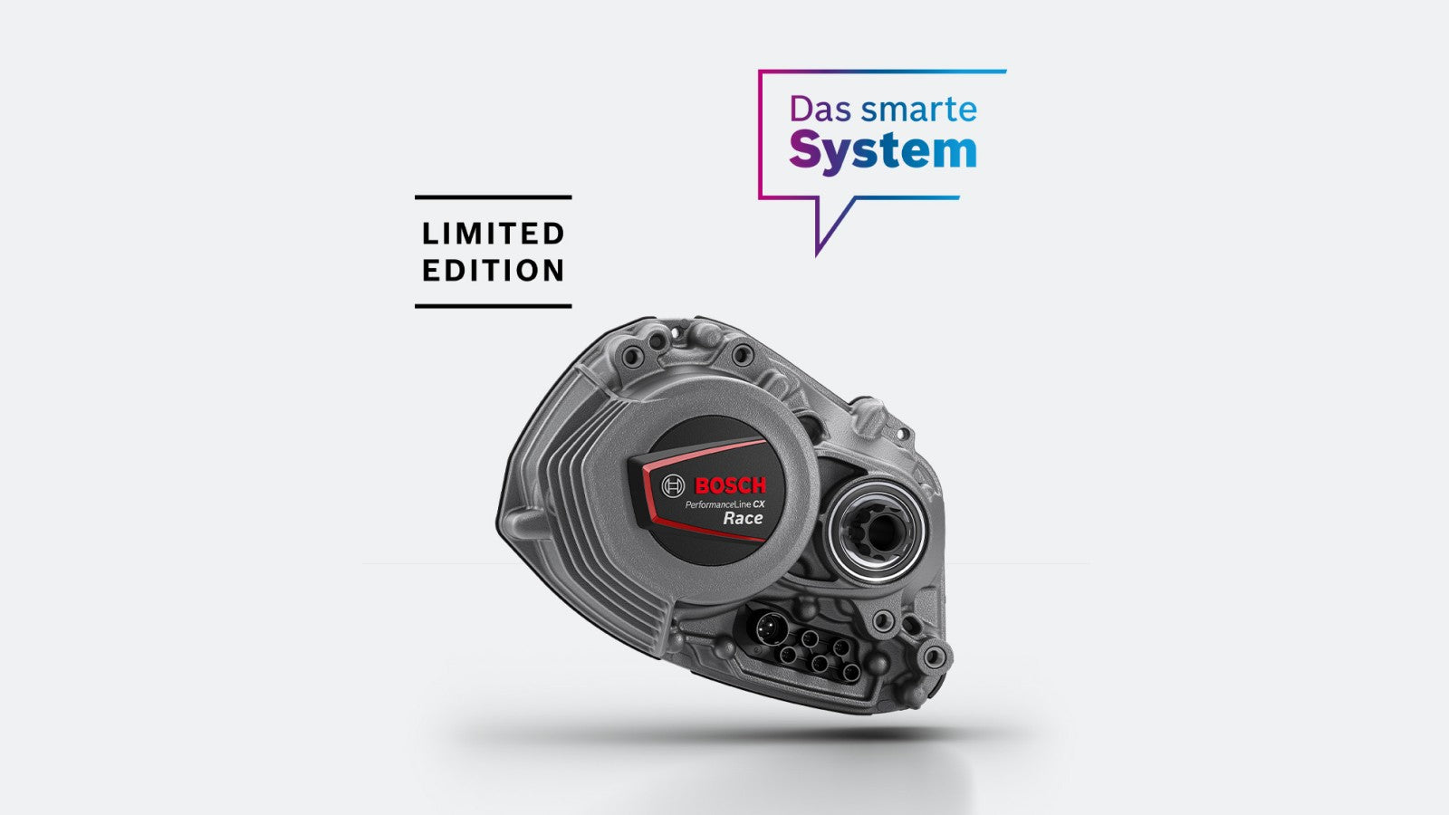 Bosch Performance Line CX Race Motor, Limited Edition, für E-Bikes, ideal für sportliche Fahrer, Teil des smarten Systems.