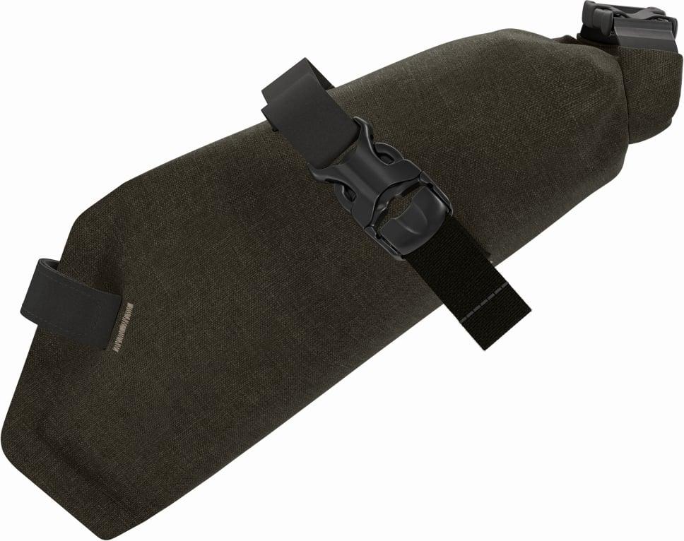 Brooks Scape Saddle Roll Bag mud green - Liquid-Life