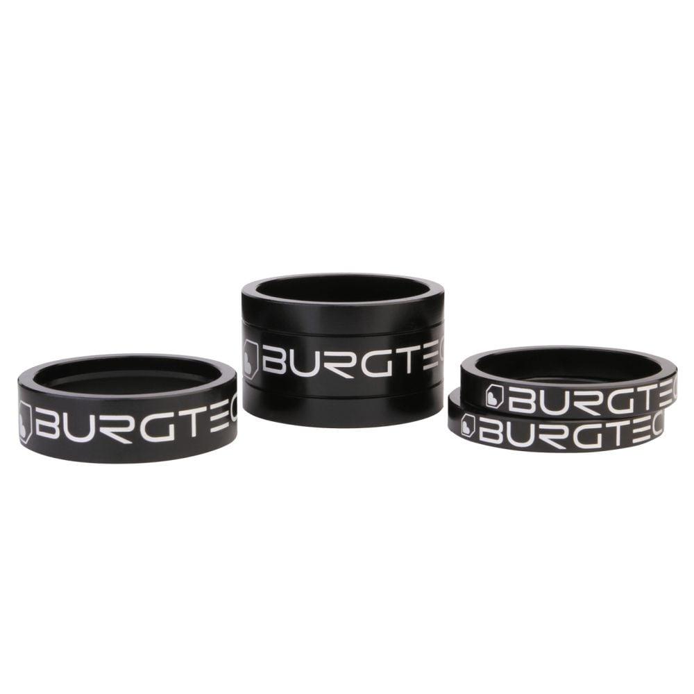 Burgtec Vorbau Spacer Set - Liquid-Life #Wähle Deine Farbe_Burgtec Black