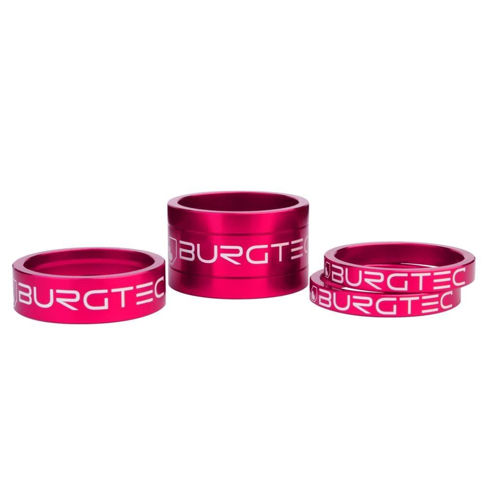 Burgtec Vorbau Spacer Set - Liquid-Life #Wähle Deine Farbe_Toxic Barbie Pink
