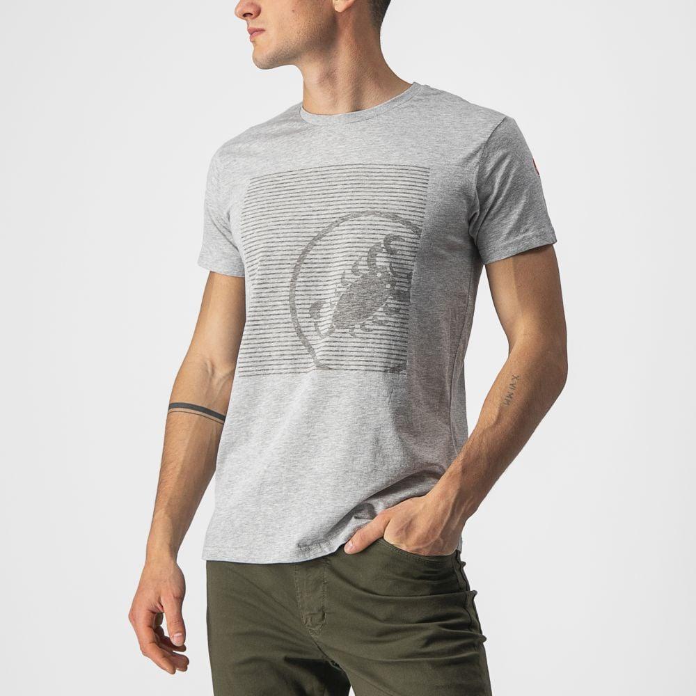Castelli 72 Scorpion Tee - Liquid-Life #Wähle Deine Farbe_Melange Dark Gray