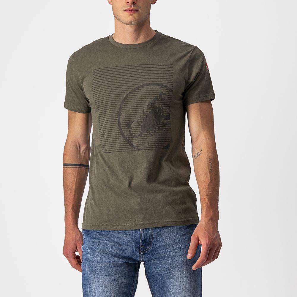 Castelli 72 Scorpion Tee - Liquid-Life #Wähle Deine Farbe_Dark Kaki