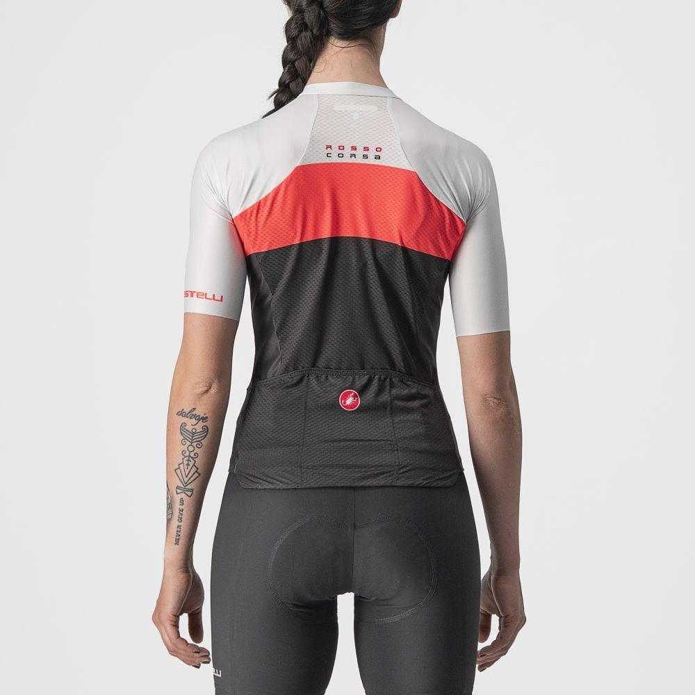 Castelli Aero Pro Damen Jersey - Liquid-Life #Wähle Deine Farbe_Light Black/Brilliant Pink