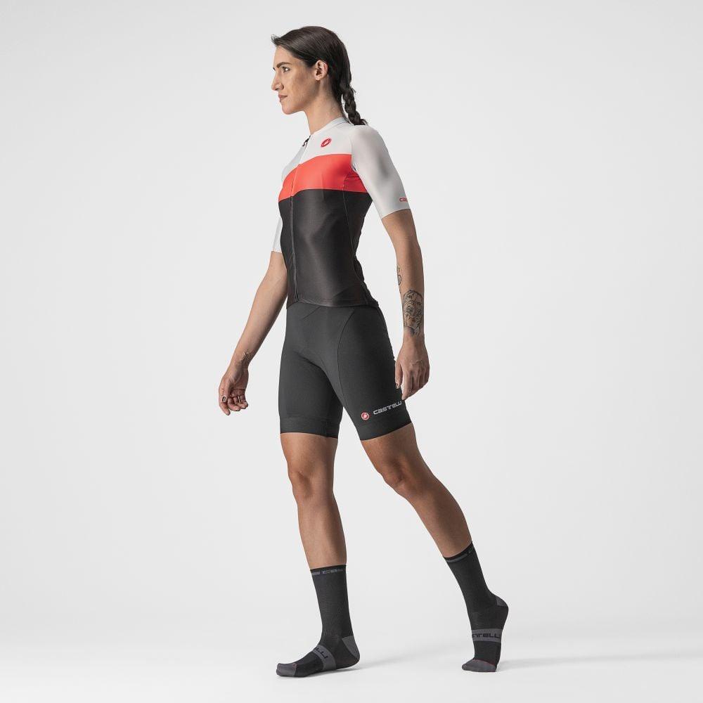Castelli Aero Pro Damen Jersey - Liquid-Life #Wähle Deine Farbe_Light Black/Brilliant Pink