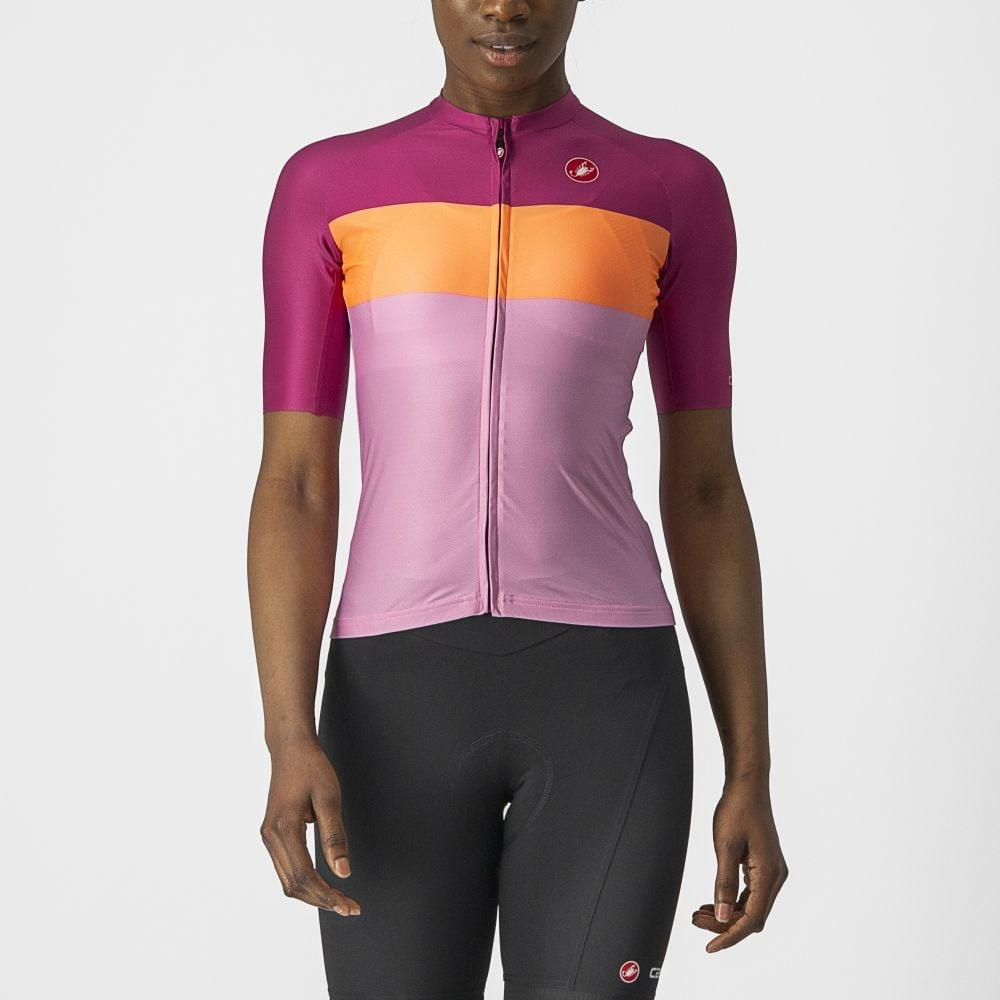 Castelli Aero Pro Damen Jersey - Liquid-Life #Wähle Deine Farbe_Pink/Coral Flash-Magenta