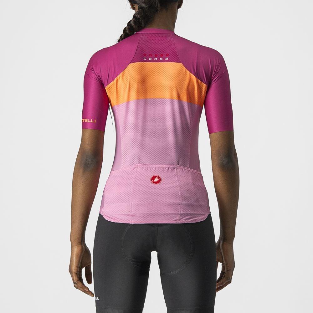 Castelli Aero Pro Damen Jersey - Liquid-Life #Wähle Deine Farbe_Pink/Coral Flash-Magenta