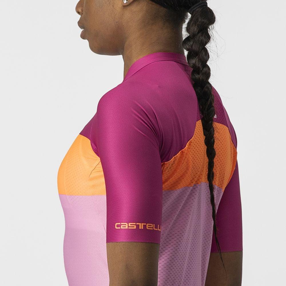 Castelli Aero Pro Damen Jersey - Liquid-Life #Wähle Deine Farbe_Pink/Coral Flash-Magenta