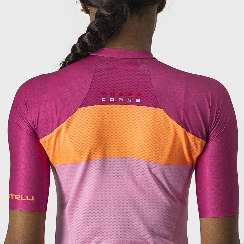 Castelli Aero Pro Damen Jersey - Liquid-Life #Wähle Deine Farbe_Pink/Coral Flash-Magenta