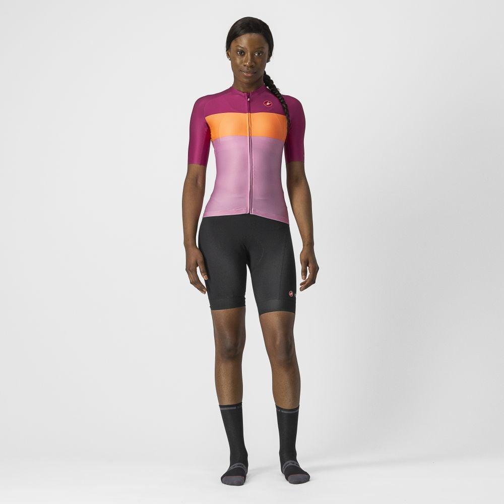 Castelli Aero Pro Damen Jersey - Liquid-Life #Wähle Deine Farbe_Pink/Coral Flash-Magenta