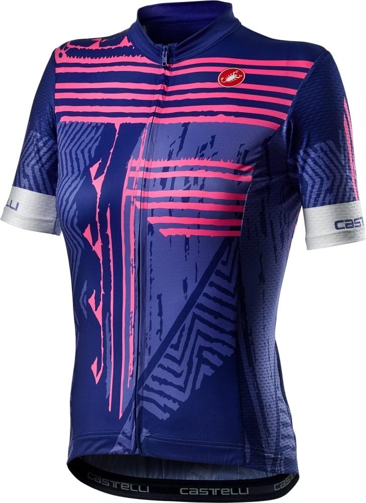 Castelli Astratta Jersey - Liquid-Life #Wähle Deine Farbe_Lapis Blue