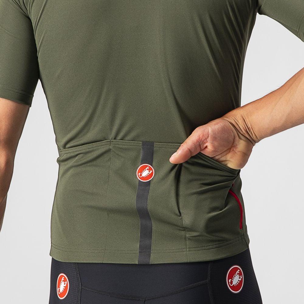 Castelli Classifica Jersey - Liquid-Life #Wähle Deine Farbe_Military Green