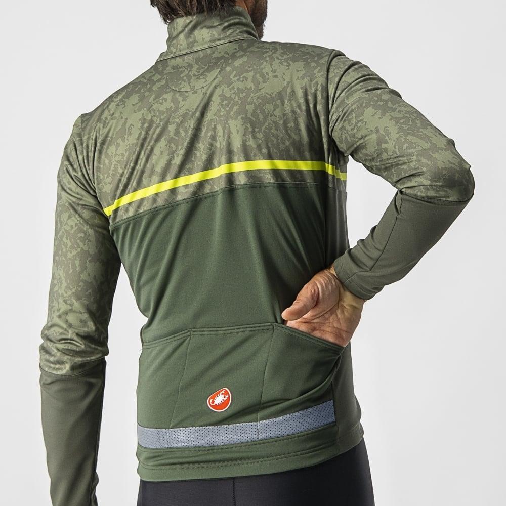 Castelli Finestre Jacket - Liquid-Life #Wähle Deine Farbe_Military Green/Light Military Chartreuse