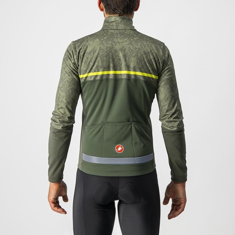 Castelli Finestre Jacket - Liquid-Life #Wähle Deine Farbe_Military Green/Light Military Chartreuse