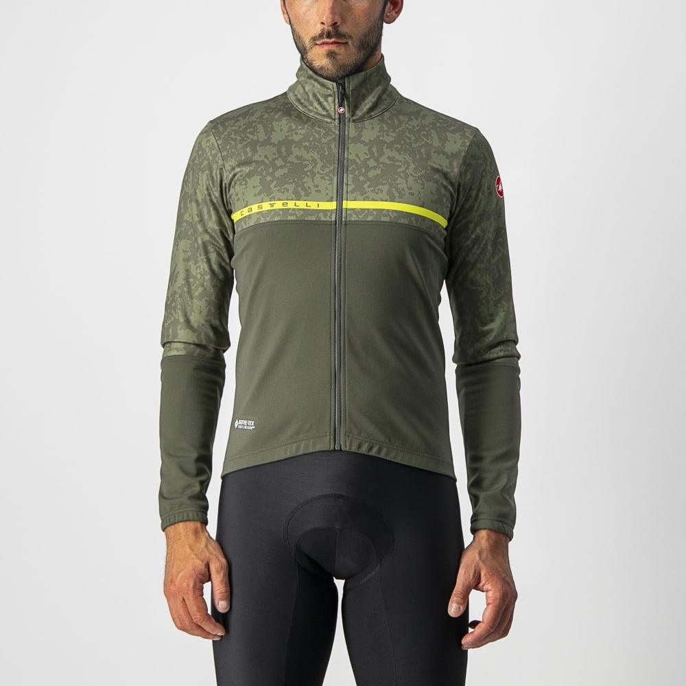 Castelli Finestre Jacket - Liquid-Life #Wähle Deine Farbe_Military Green/Light Military Chartreuse