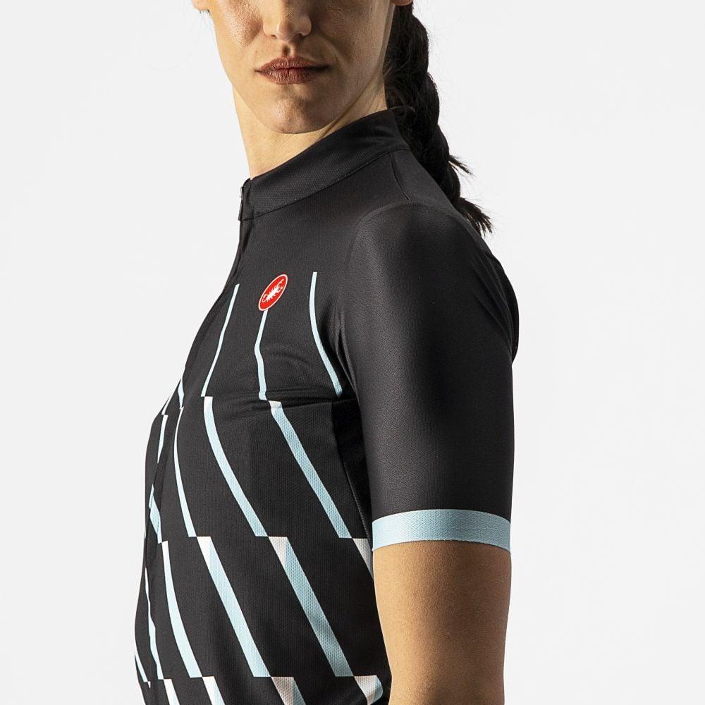 Castelli Pendio Damen Jersey - Liquid-Life #Wähle Deine Farbe_Light Black/Sky Light-White
