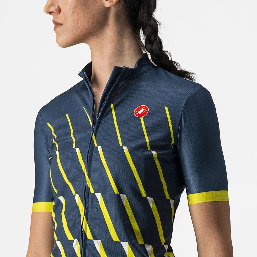 Castelli Pendio Damen Jersey - Liquid-Life #Wähle Deine Farbe_Moonlite Ocean/Sulphur-White