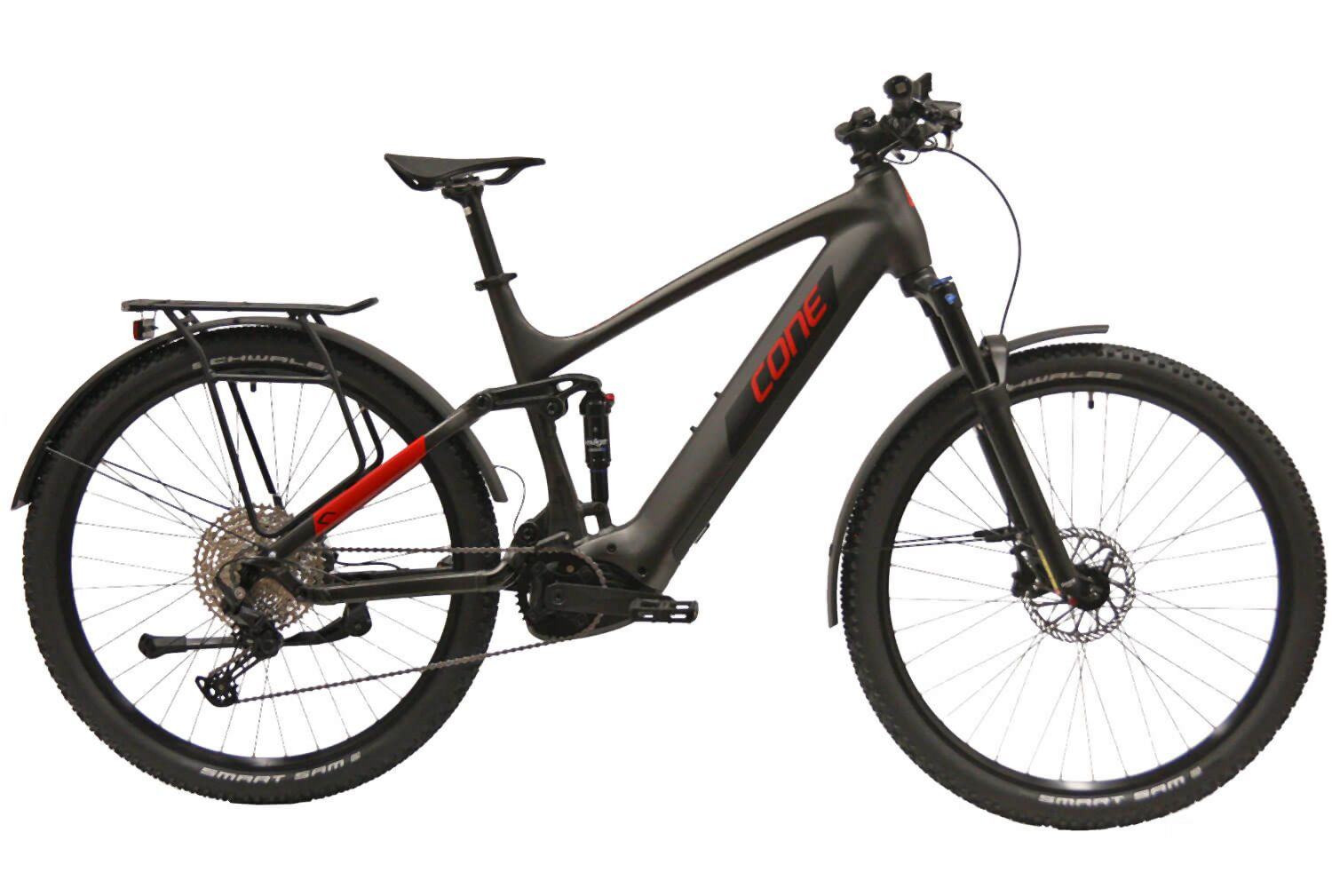 CONE eFullTrail IN 3.0 Gent 750W Grey/black/red 2023 - Liquid-Life