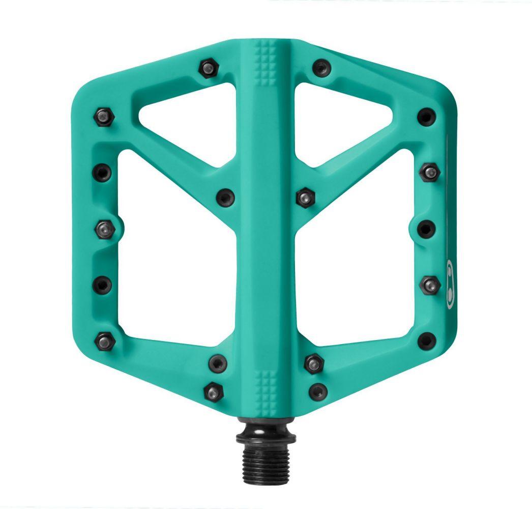 Crankbrothers Stamp 1 Plattform-Pedal - Liquid-Life #Wähle Deine Farbe_Splash Edition Turquoise