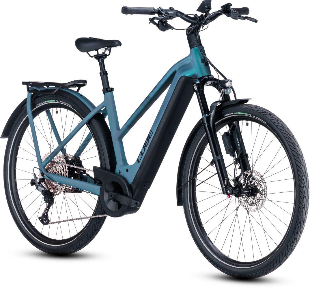 Cube 23 Kathmandu Hybrid ABS 750 Tr smaragdgrey´n´blue 2023 - Liquid-Life