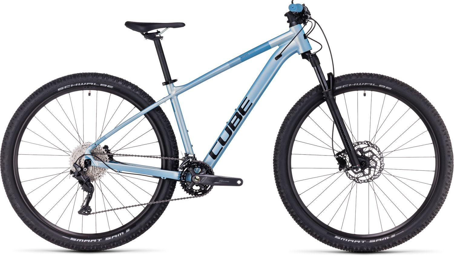 Cube Access WS Race Damen MTB | RockShox & Shimano Deore | sagemetallic