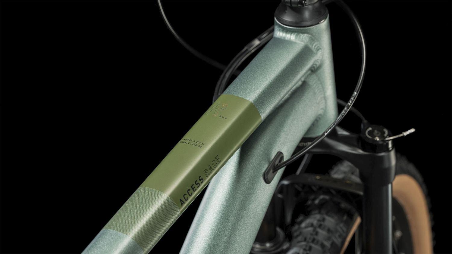 Cube Access WS Race sparkgreen´n´olive 2023 - Liquid-Life