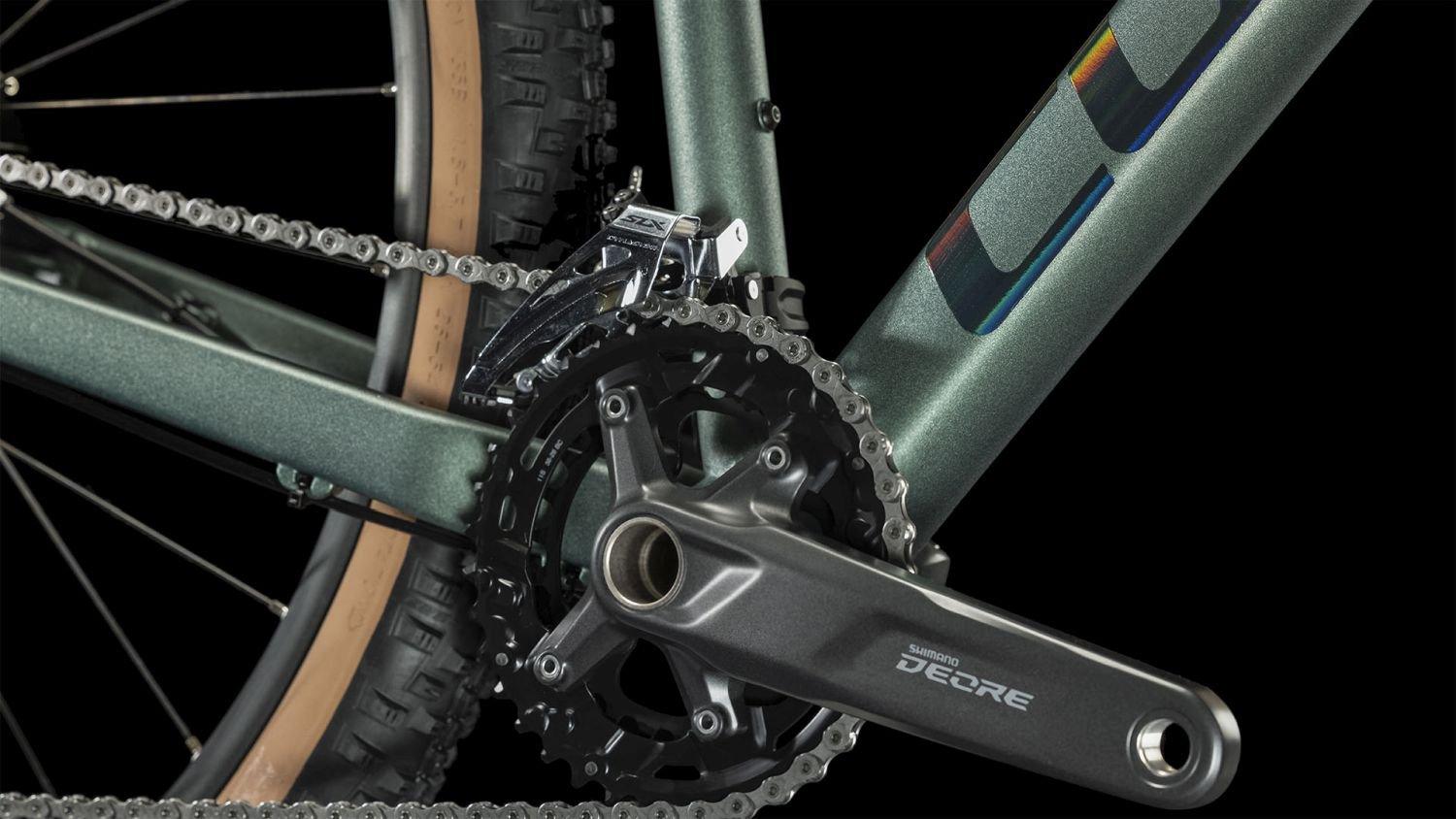 Cube Access WS Race sparkgreen´n´olive 2023 - Liquid-Life