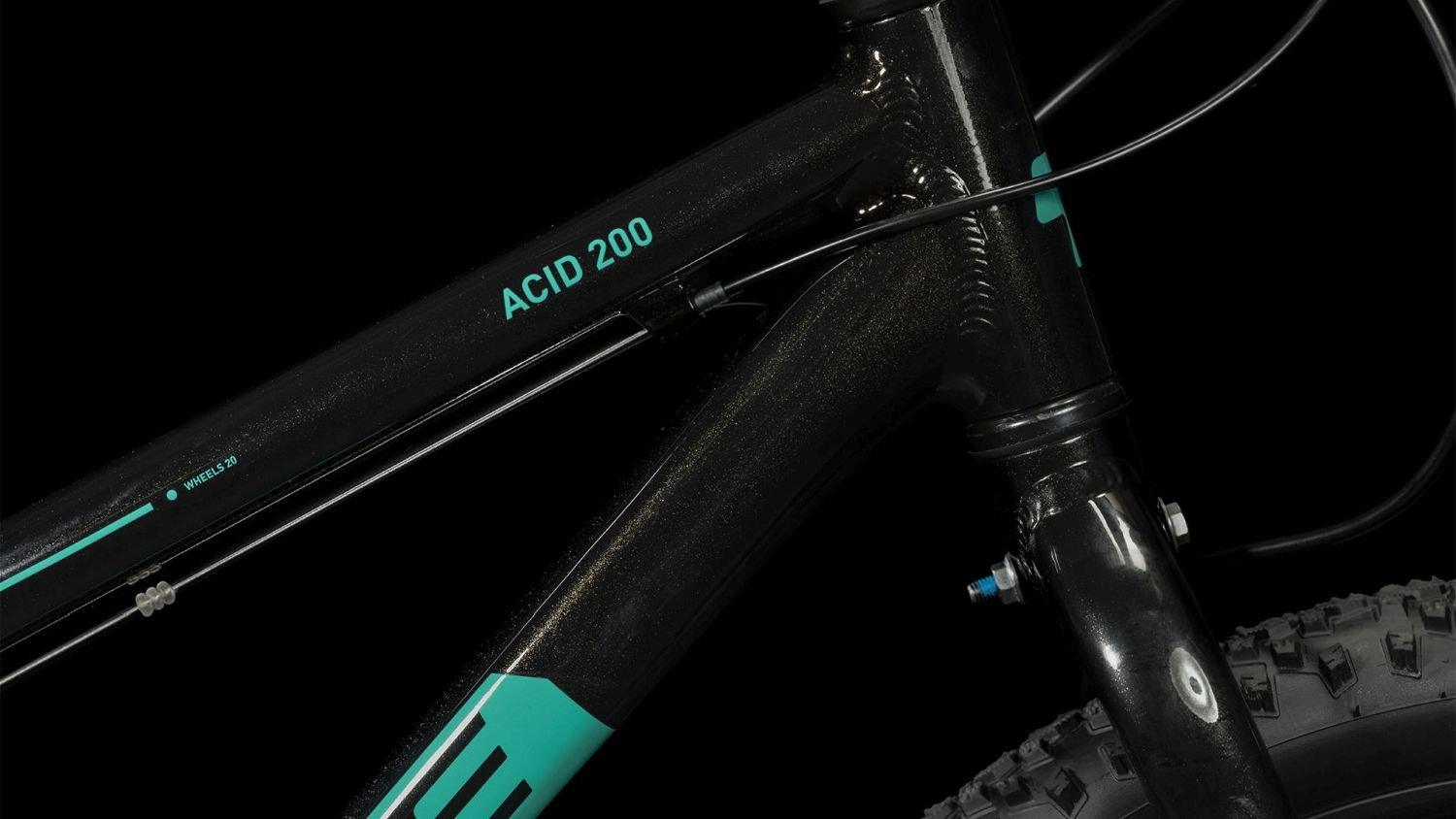 Cube Acid 200 Disc black´n´green 2023 20" - Liquid-Life