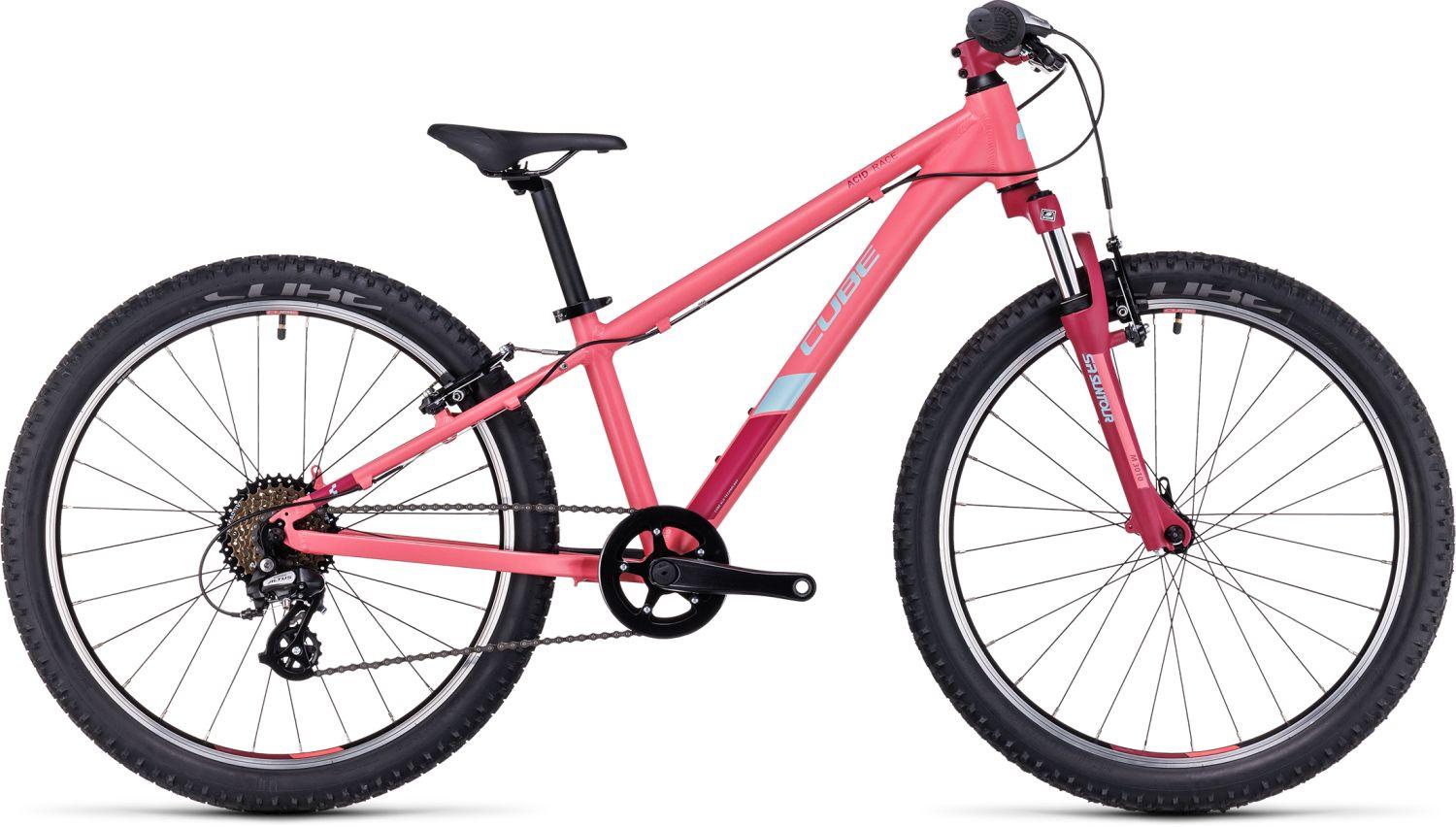 cube fahrrad 24 zoll ebay Cube Acid 240 coral´n´mint: Robustes 24" Kids MTB für junge Racer