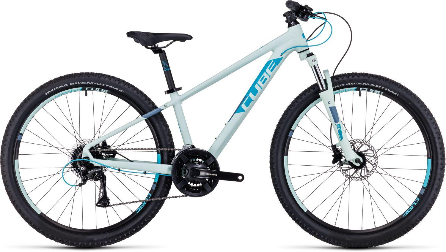 mountainbike hellblau Cube Acid 260 Disc mint´n´blue