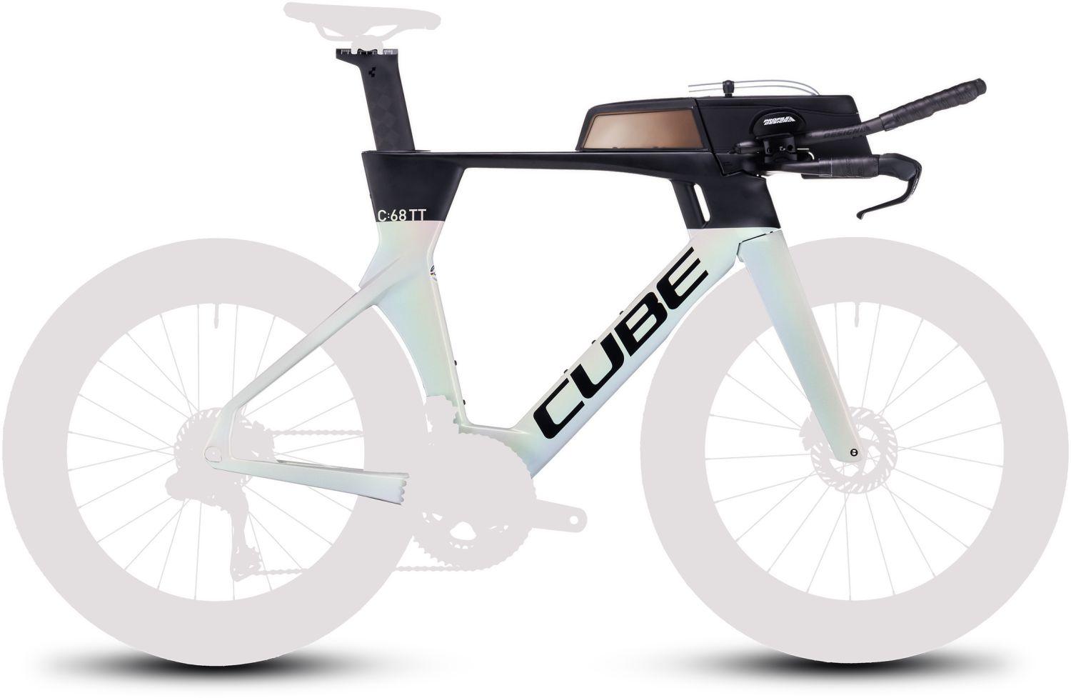 Cube Aerium C:68 TT Rahmenset LOW prismagrey´n´carbon 2023 - Liquid-Life