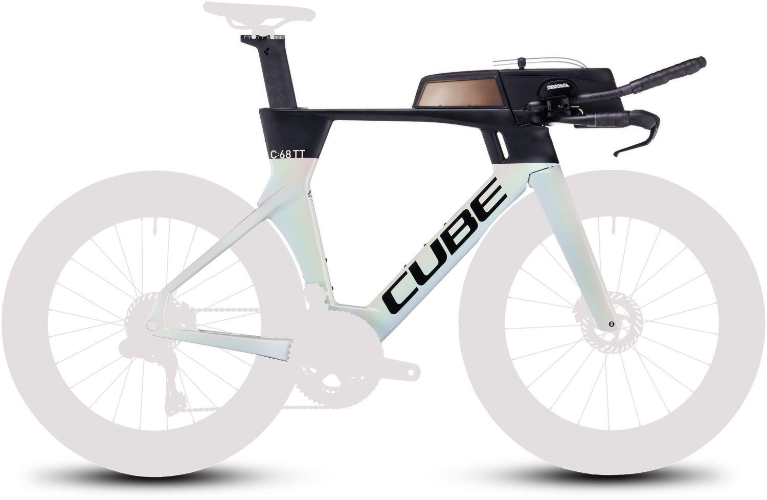 cube triathlon fahrrad Cube Aerium C:68 TT Rahmenset LOW: Ultimativer Speed & UCI-Konformität