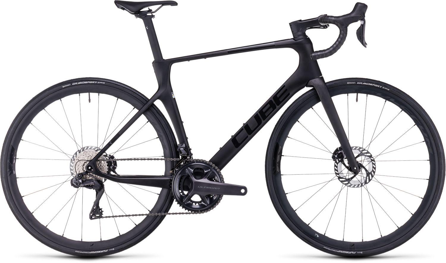 Cube Agree C:62 Race carbon´n´black: Carbon-Rennrad mit Di2